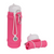 Hot Pink, White + White, Collapsible Bottle