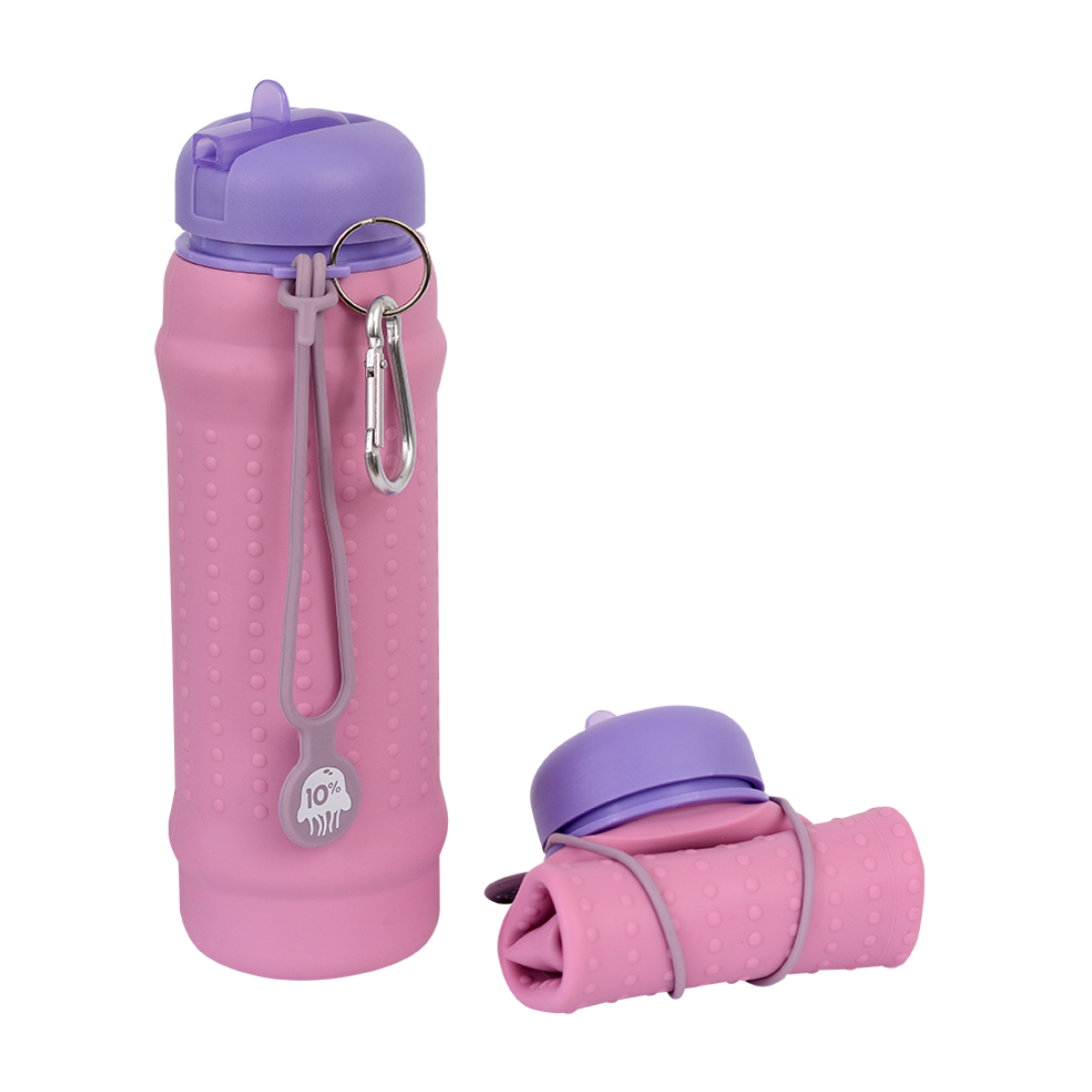 Pink Lilac, Violet + Lilac Collapsible Bottle