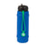 Rolla Bottle - Cobalt, Black Lid + Green Strap