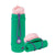 Rolla Bottle - Green, Pink Lid + Violet Strap - tall and rolled