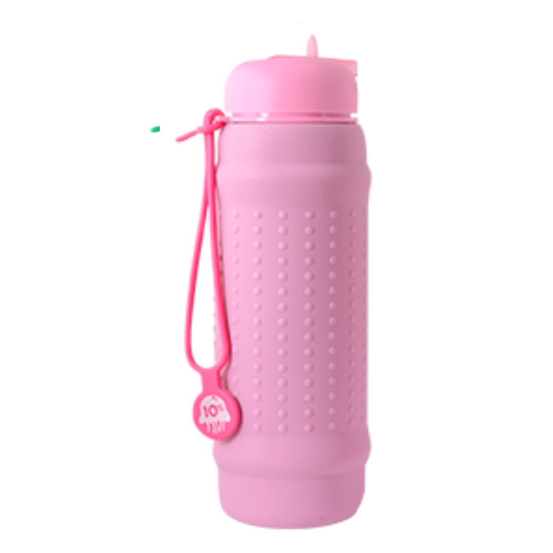 Pink Lilac, Pink + Bright Pink Collapsible Bottle