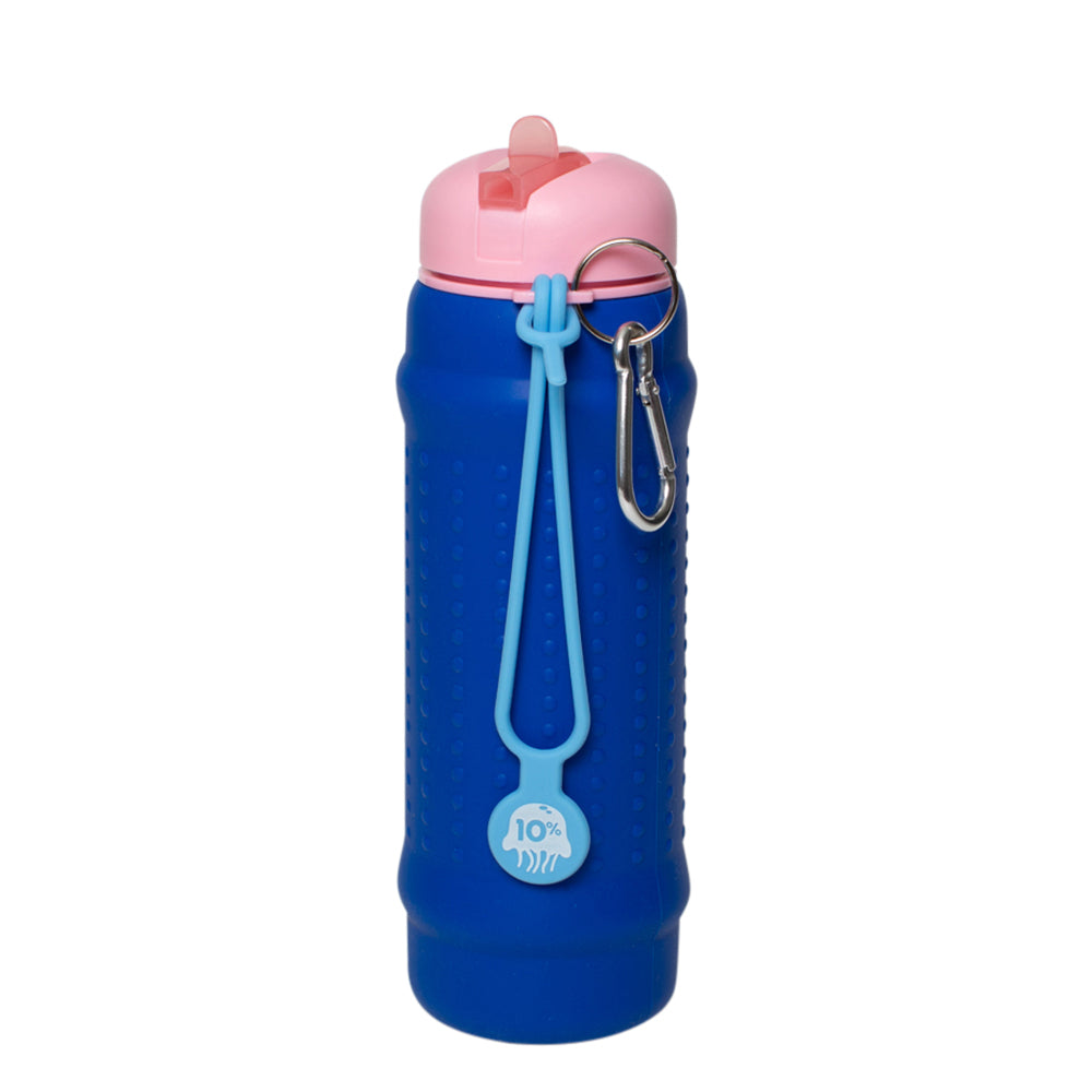 Cobalt, Pink + Dusty Blue, Collapsible Bottle