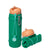 Green, Terracotta + Teal, Collapsible Bottle