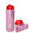 Pink Lilac, Red + White Collapsible Bottle