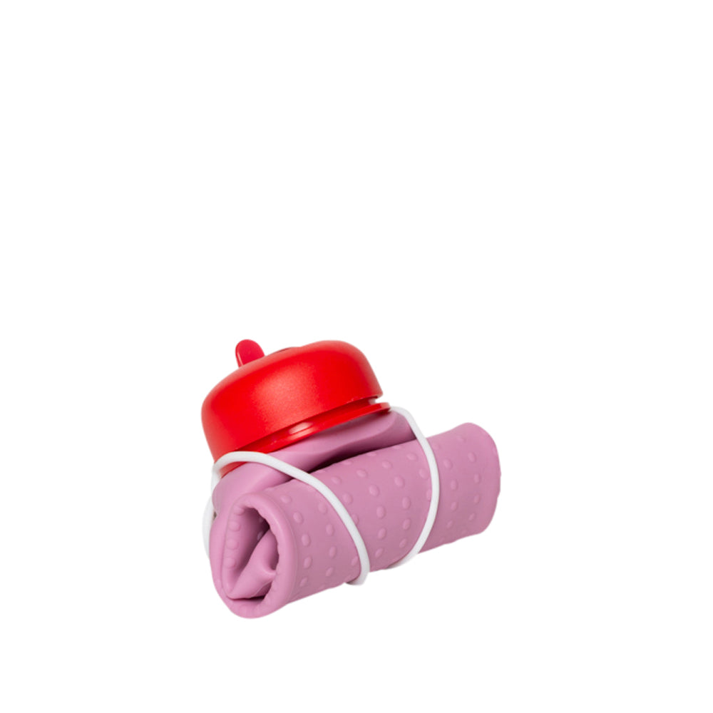 Pink Lilac, Red + White Collapsible Bottle
