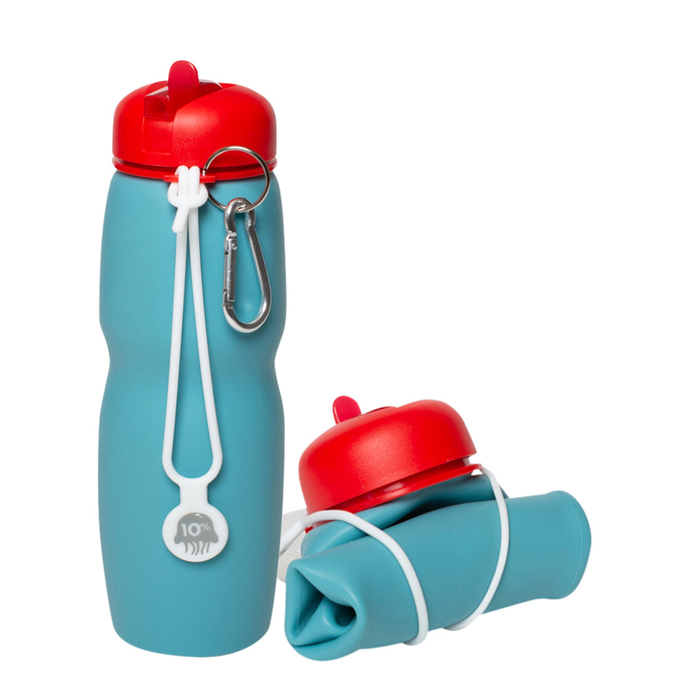 Vintage Blue, Red + White