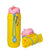 Yellow, Pink + Dusty Blue collapsible bottle