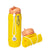 Yellow, Terracotta + White collapsible water bottle