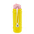 Rolla Bottle - Yellow, Pink Lid + White Strap